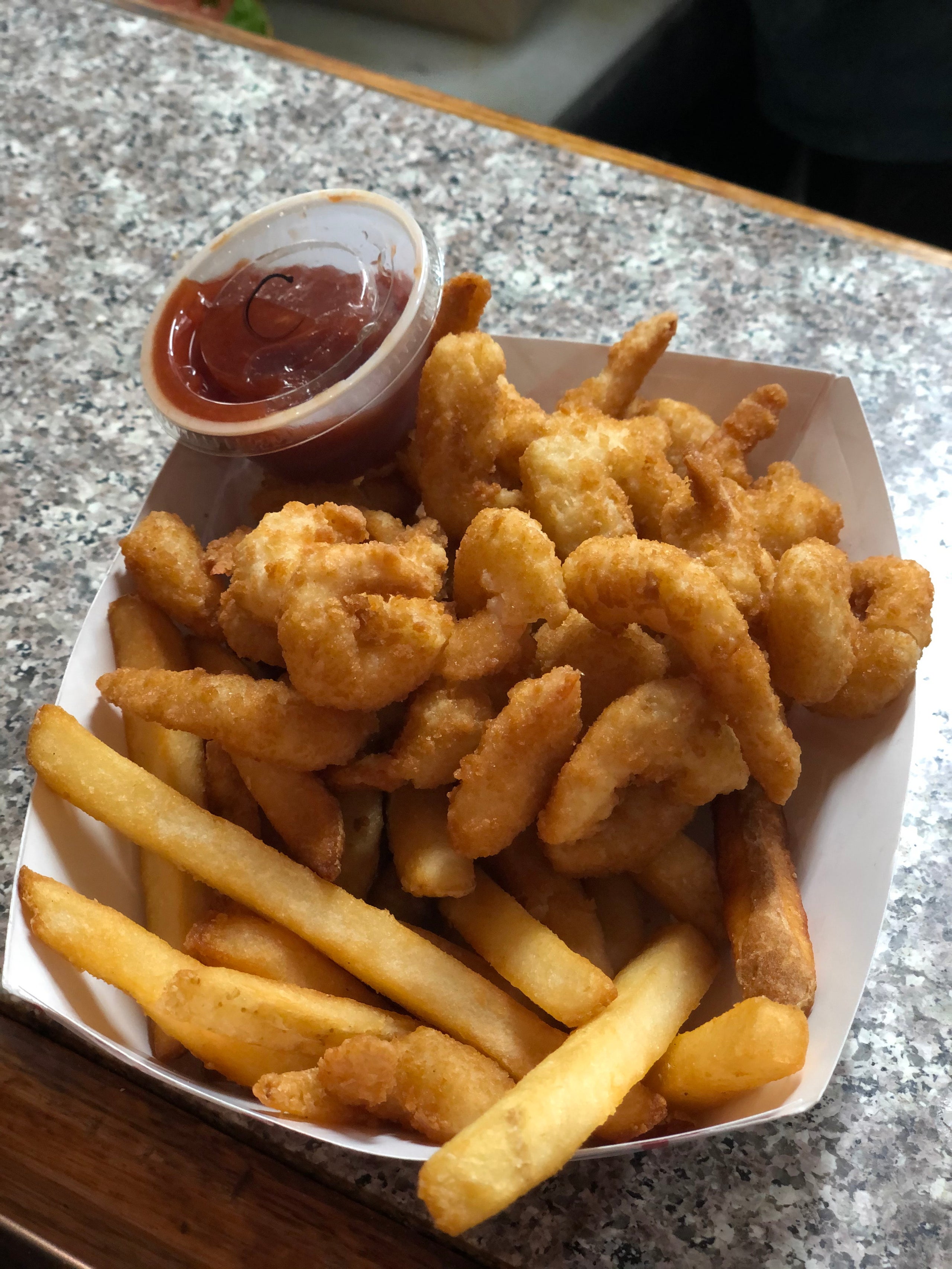 Shrimp in hotsell a basket